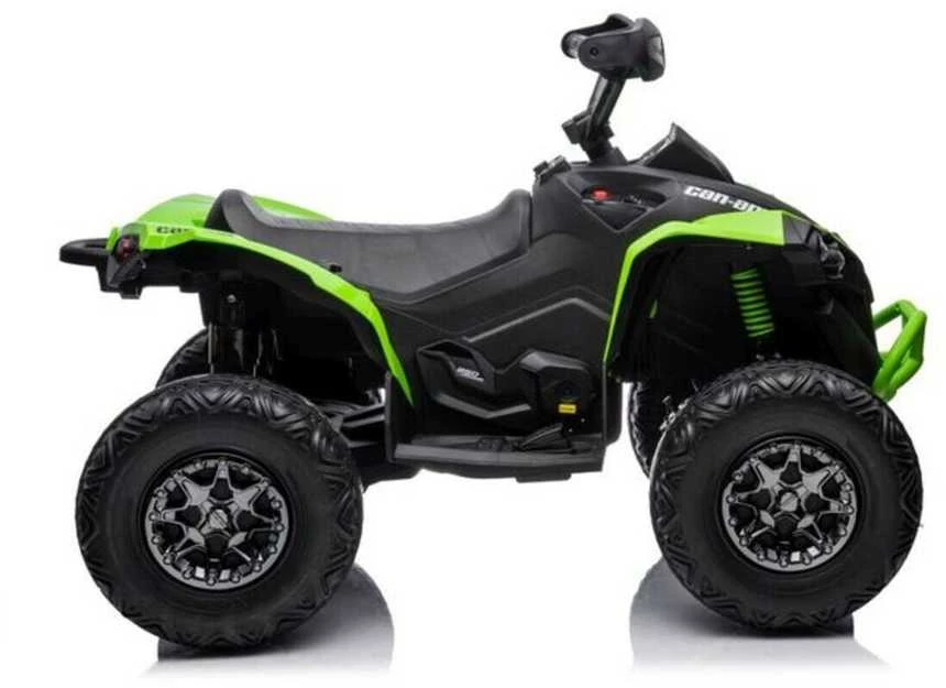 Elektrinis keturratis vaikams Quad CAN-AM Renegate, žalias