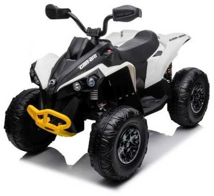 Elektrinis keturratis vaikams Quad CAN-AM Renegate, baltas