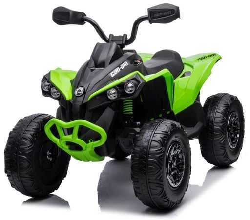 Elektrinis keturratis vaikams Quad CAN-AM Renegate, žalias
