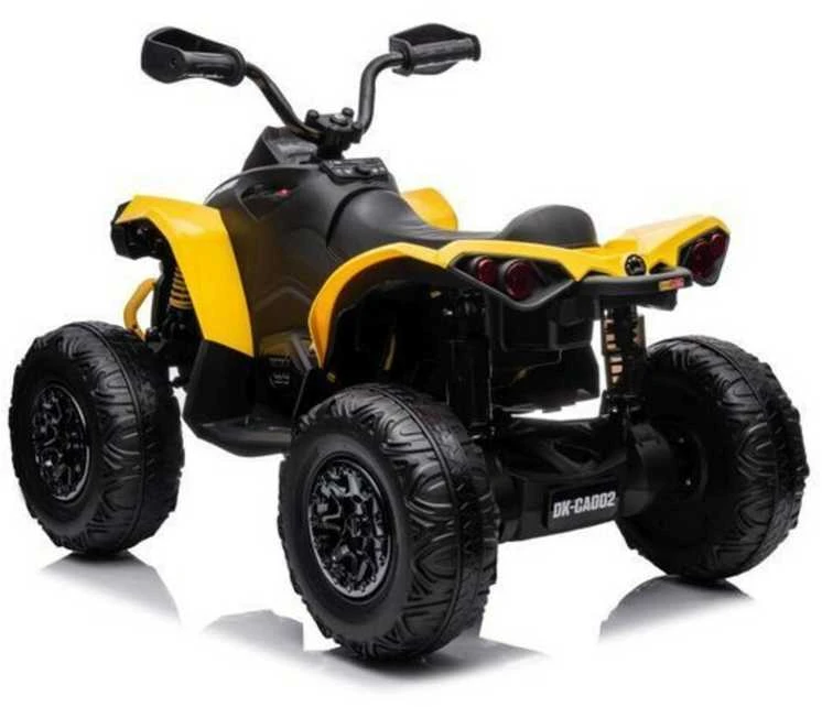 Elektrinis keturratis vaikams Quad CAN-AM Renegate, geltonas