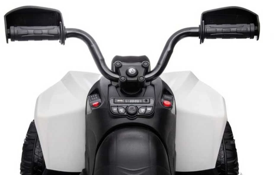 Elektrinis keturratis vaikams Quad CAN-AM Renegate, baltas
