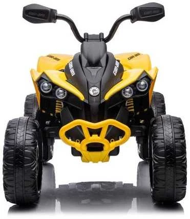 Elektrinis keturratis vaikams Quad CAN-AM Renegate, geltonas