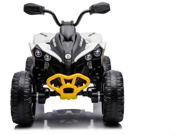 Elektrinis keturratis vaikams Quad CAN-AM Renegate, baltas