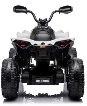 Elektrinis keturratis vaikams Quad CAN-AM Renegate, baltas