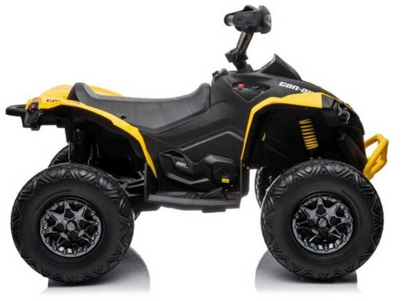 Elektrinis keturratis vaikams Quad CAN-AM Renegate, geltonas
