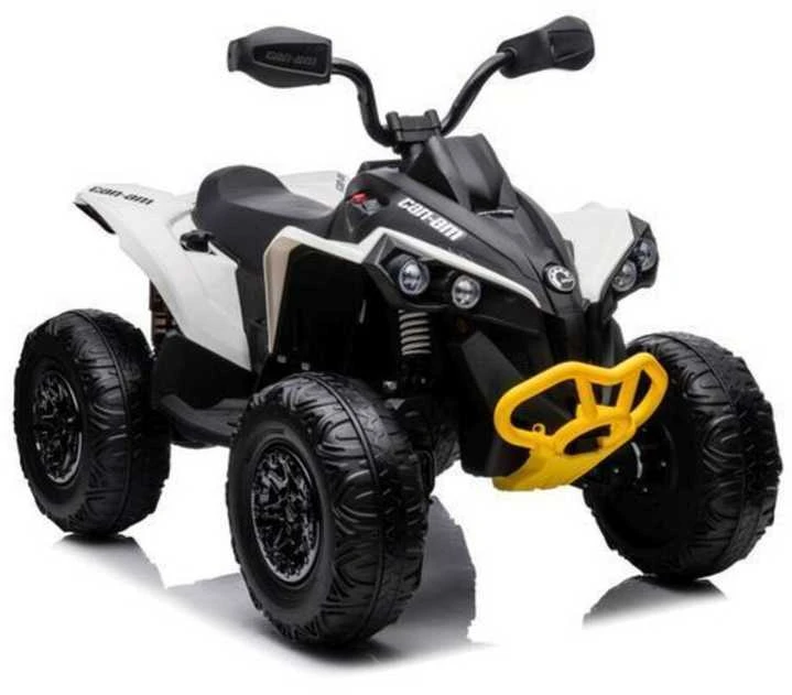 Elektrinis keturratis vaikams Quad CAN-AM Renegate, baltas