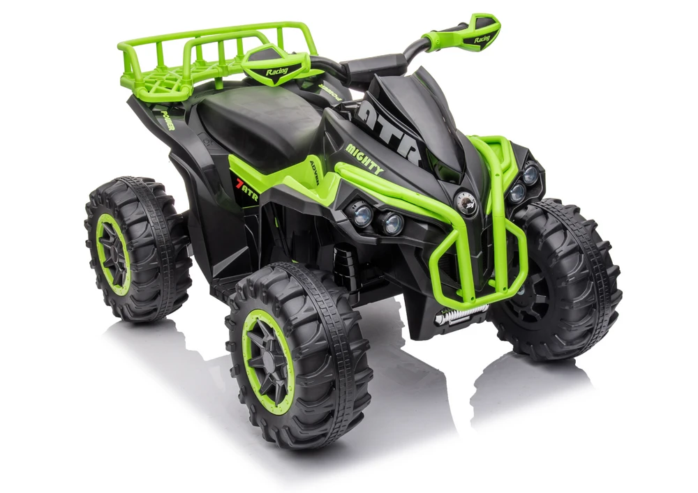 Elektrinis keturratis vaikams Quad GTS1199, žalias