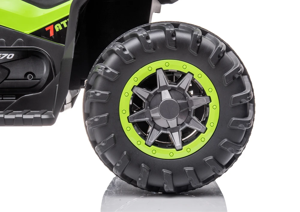 Elektrinis keturratis vaikams Quad GTS1199, žalias