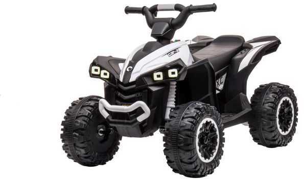 Elektrinis keturratis vaikams Quad HL568, baltas