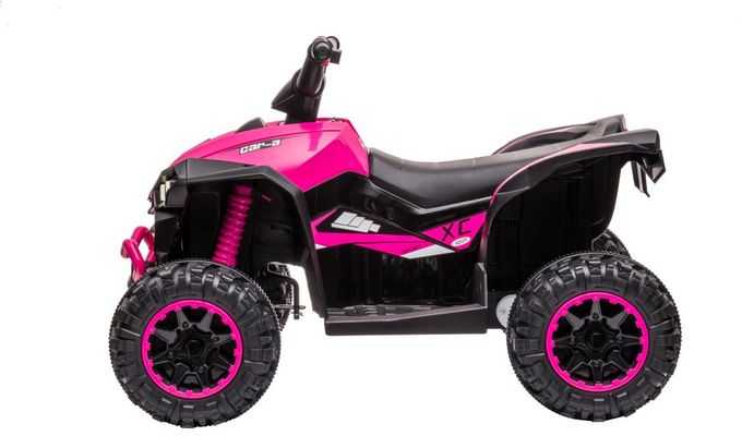 Elektrinis keturratis vaikams Quad HL568, rožinis