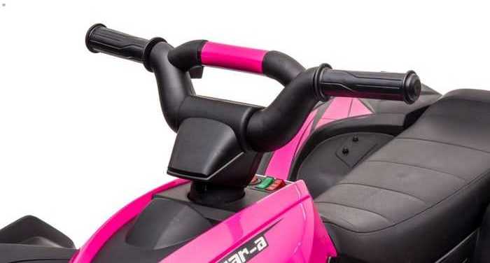 Elektrinis keturratis vaikams Quad HL568, rožinis