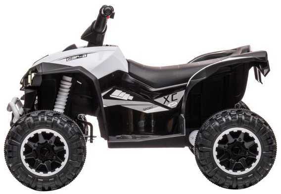 Elektrinis keturratis vaikams Quad HL568, baltas