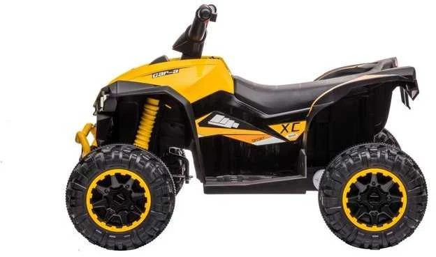 Elektrinis keturratis vaikams Quad HL568, geltonas