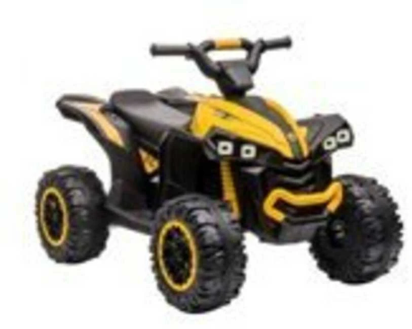 Elektrinis keturratis vaikams Quad HL568, geltonas