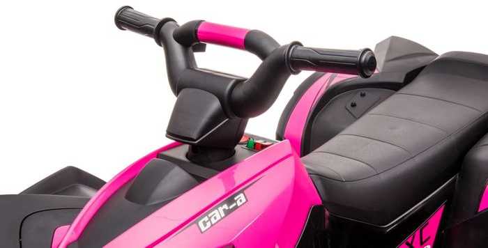 Elektrinis keturratis vaikams Quad HL568, rožinis