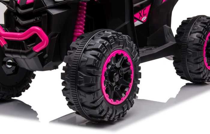 Elektrinis keturratis vaikams Quad HL568, rožinis