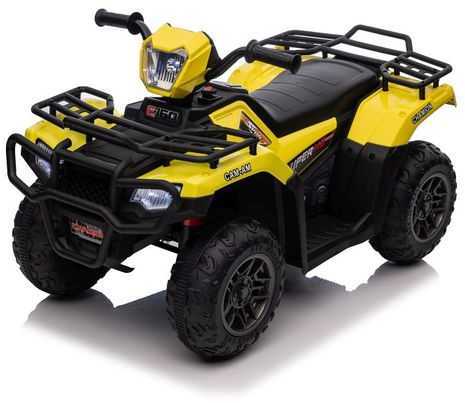 Elektrinis keturratis vaikams Quad JC915, geltonas