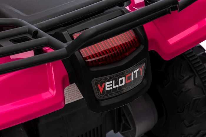 Elektrinis keturratis vaikams Quad JC915, rožinis