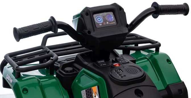 Elektrinis keturratis vaikams Quad JC915, žalias