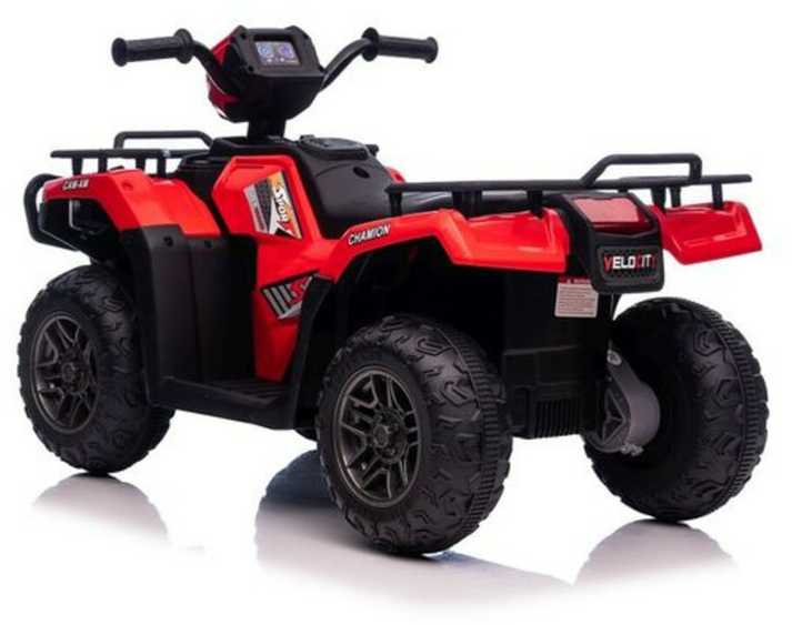 Elektrinis keturratis vaikams Quad JC915, raudonas