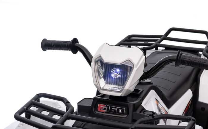 Elektrinis keturratis vaikams Quad JC915, baltas