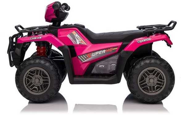 Elektrinis keturratis vaikams Quad JC915, rožinis