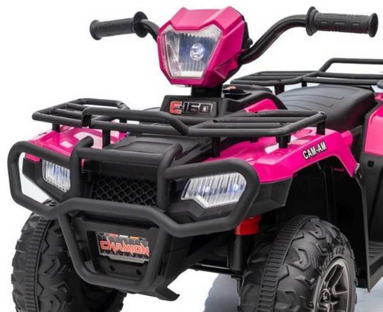Elektrinis keturratis vaikams Quad JC915, rožinis