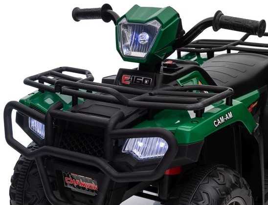 Elektrinis keturratis vaikams Quad JC915, žalias