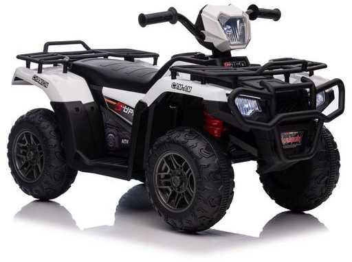 Elektrinis keturratis vaikams Quad JC915, baltas