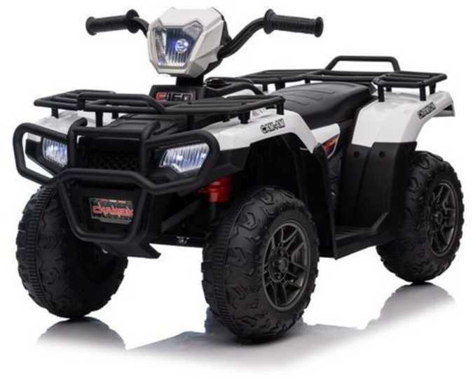Elektrinis keturratis vaikams Quad JC915, baltas