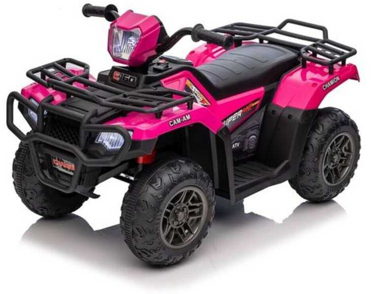 Elektrinis keturratis vaikams Quad JC915, rožinis
