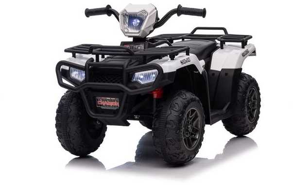 Elektrinis keturratis vaikams Quad JC915, baltas