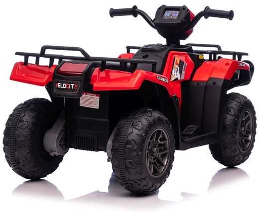 Elektrinis keturratis vaikams Quad JC915, raudonas