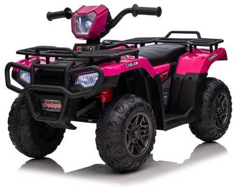 Elektrinis keturratis vaikams Quad JC915, rožinis