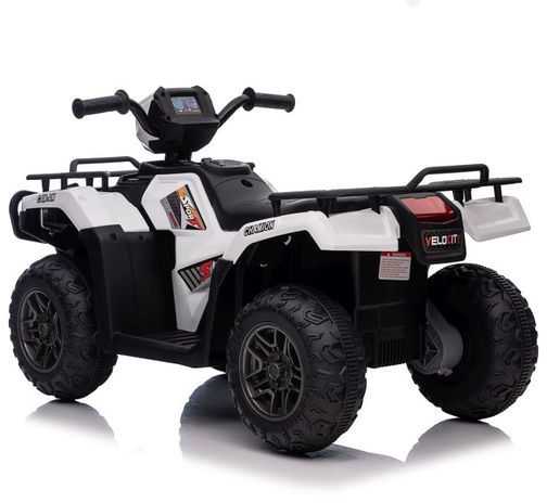 Elektrinis keturratis vaikams Quad JC915, baltas