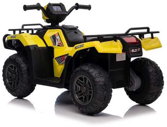 Elektrinis keturratis vaikams Quad JC915, geltonas