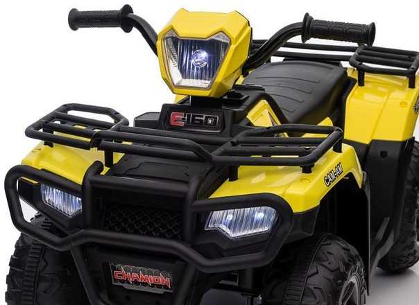 Elektrinis keturratis vaikams Quad JC915, geltonas