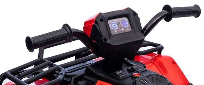 Elektrinis keturratis vaikams Quad JC915, raudonas
