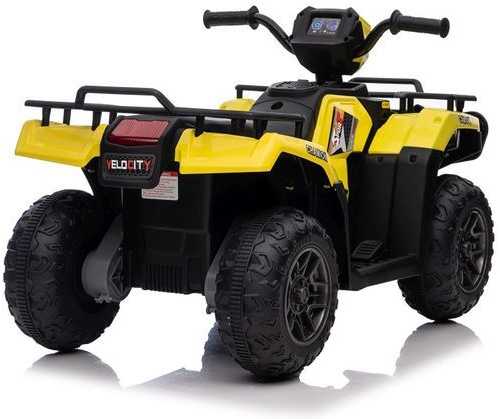 Elektrinis keturratis vaikams Quad JC915, geltonas