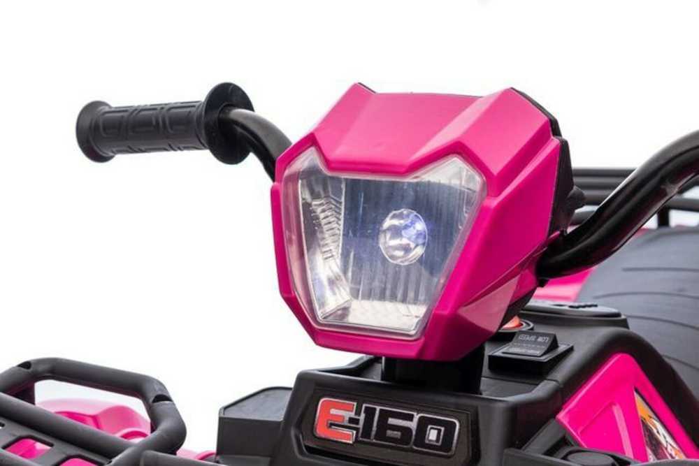 Elektrinis keturratis vaikams Quad JC915, rožinis