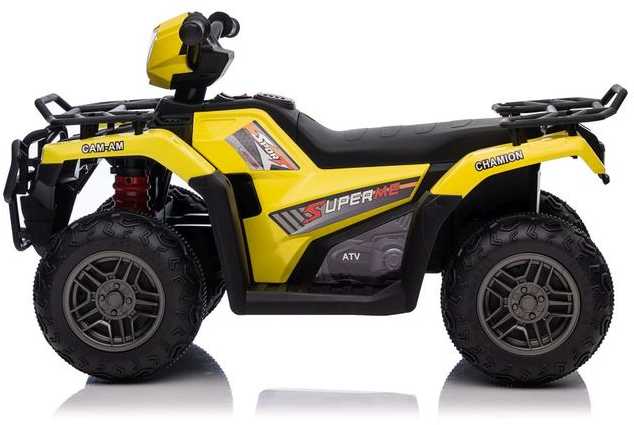 Elektrinis keturratis vaikams Quad JC915, geltonas