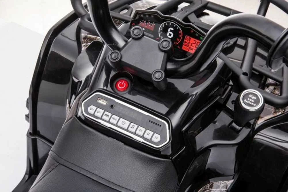 Elektrinis keturratis vaikams Quad Madman JS009, juodas