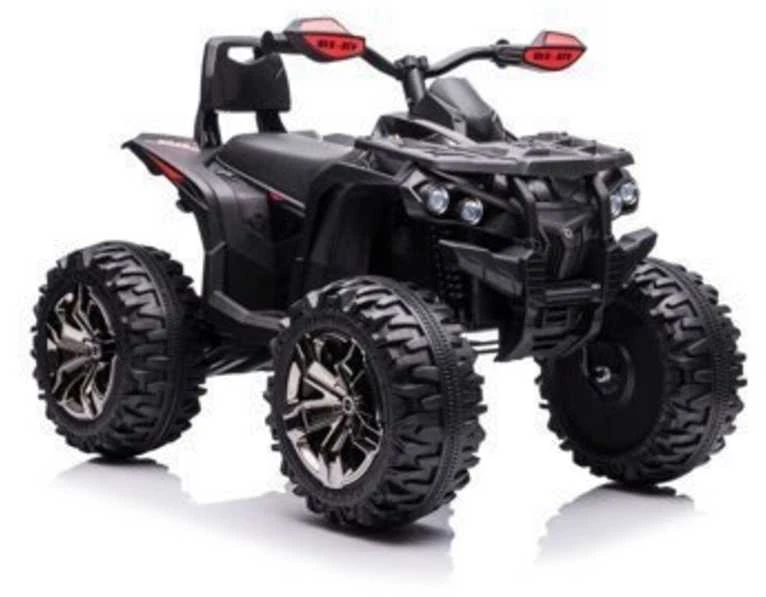Elektrinis keturratis vaikams Quad QLS-3288, juodas