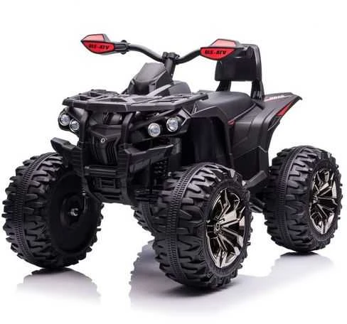 Elektrinis keturratis vaikams Quad QLS-3288, juodas