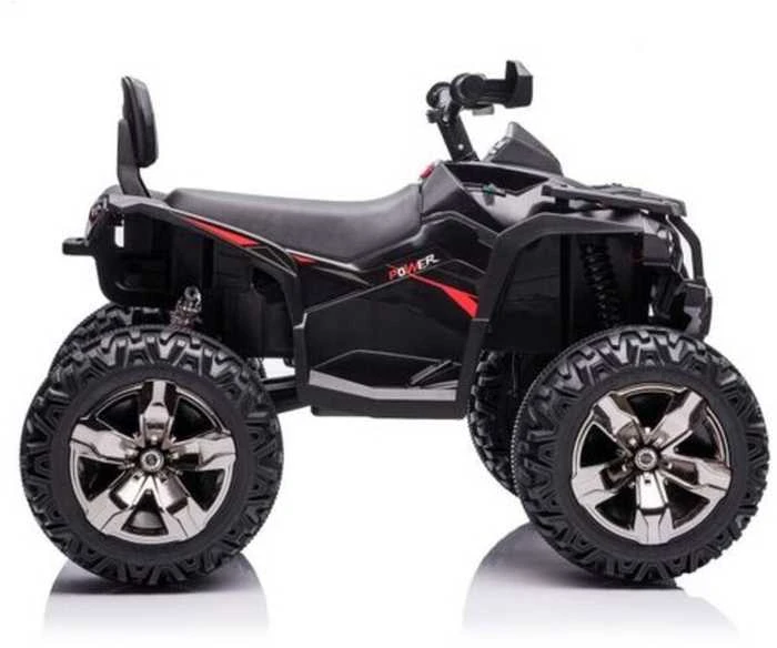 Elektrinis keturratis vaikams Quad QLS-3288, juodas