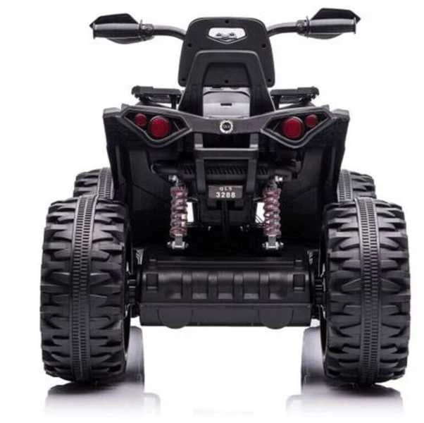 Elektrinis keturratis vaikams Quad QLS-3288, juodas