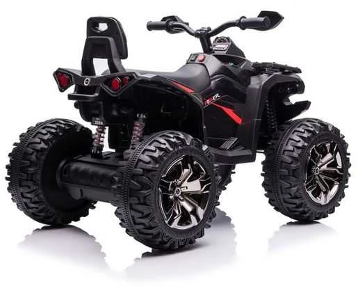 Elektrinis keturratis vaikams Quad QLS-3288, juodas