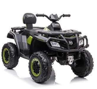 Elektrinis keturratis vaikams Quad S615 24V, Moro žalias