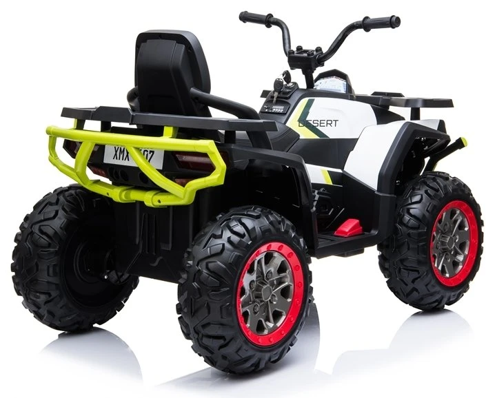 Elektrinis keturratis vaikams Quad XMX607, baltas