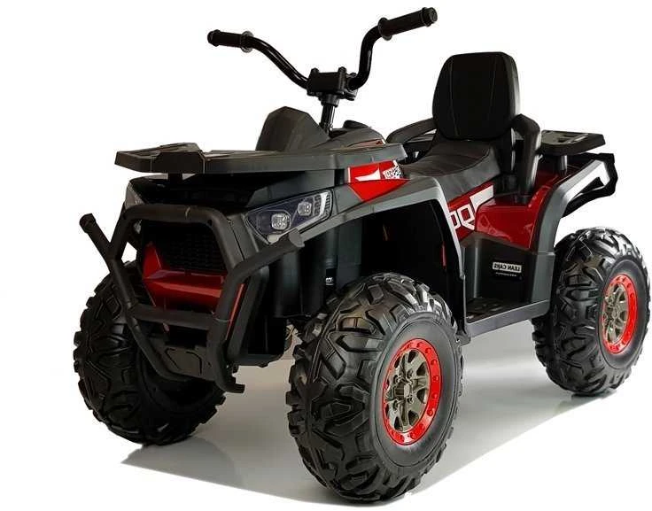Elektrinis keturratis vaikams Quad XMX607, raudonas lakuotas